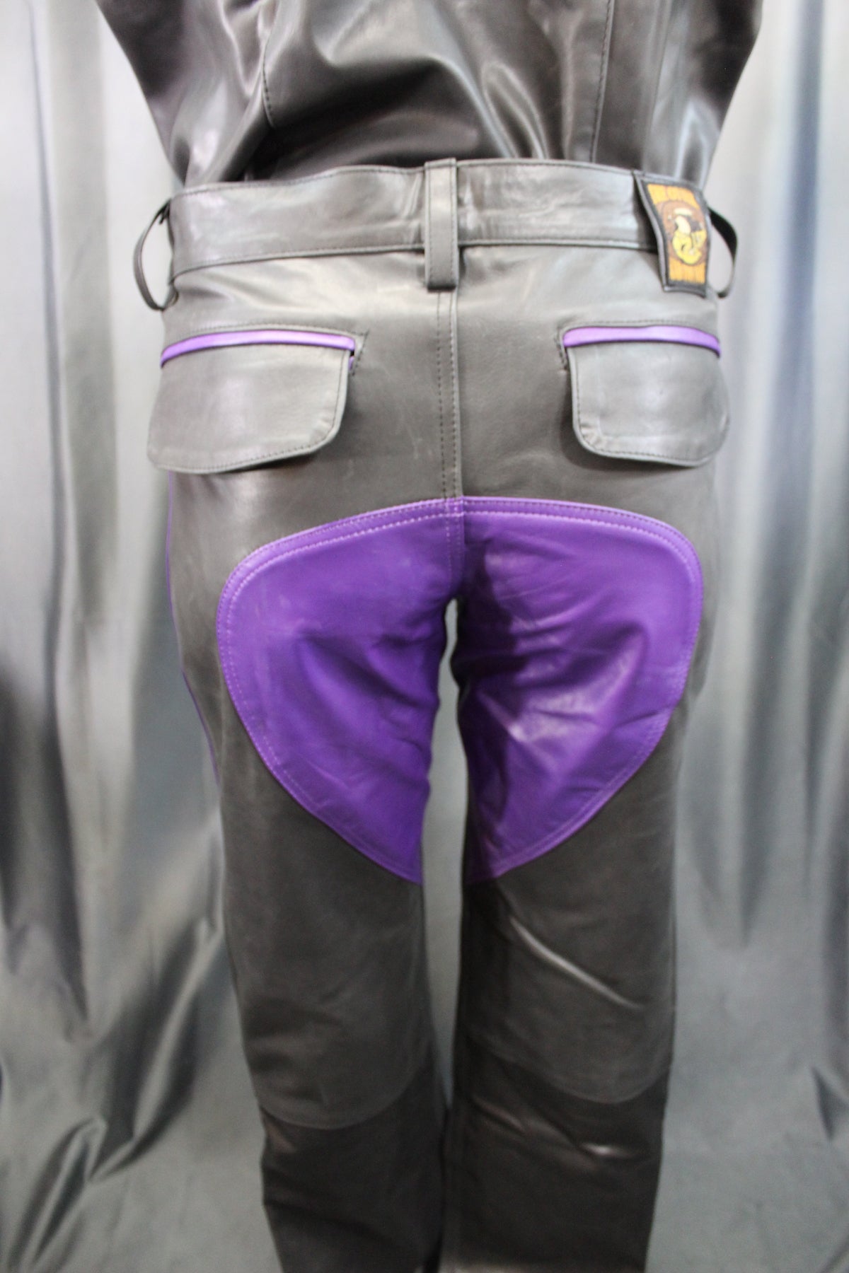 Formal Leather Pants with Highlights by The Otter and The Fox