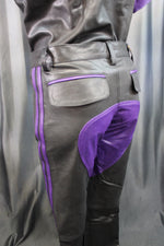 Formal Leather Pants with Highlights by The Otter and The Fox