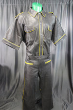 Formal Leather Shirts with Pinstriping by The Otter and The Fox