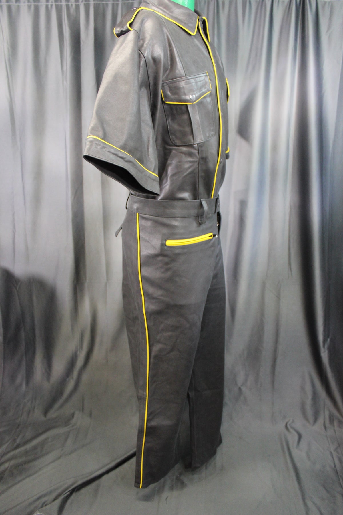 Formal Leather Shirts with Pinstriping by The Otter and The Fox