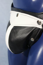 Leather Jock with Interchangeable Color Codpiece