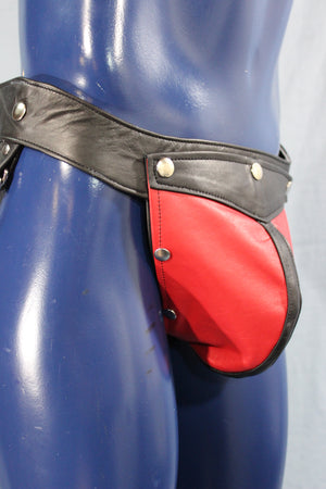 Jockstrap avec codpiece interchangeable (pochette colorée)