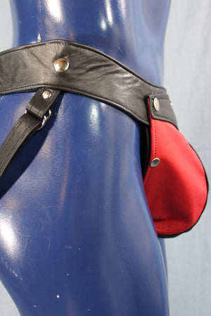 Jockstrap avec codpiece interchangeable (pochette colorée)