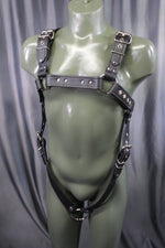 Arpas de cuero con hebillas