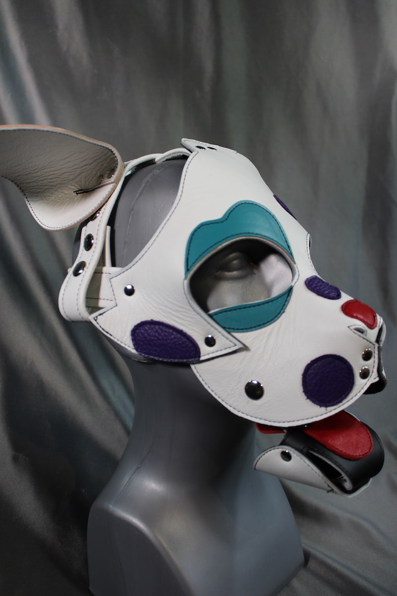 Rainbow Dalmatian Pup Hood