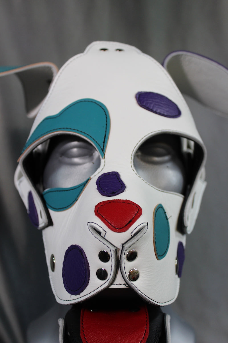 Rainbow Dalmatian Pup Hood