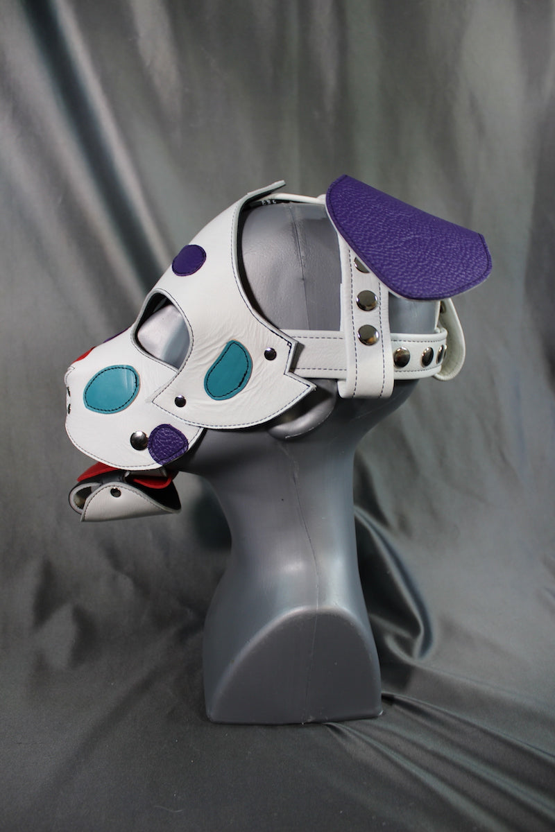 Rainbow Dalmatian Pup Hood