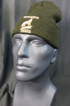 Wolfstryker Green Knitted Beanie