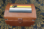 Leather Bound Treasure Chest (Bear Pride Flag)