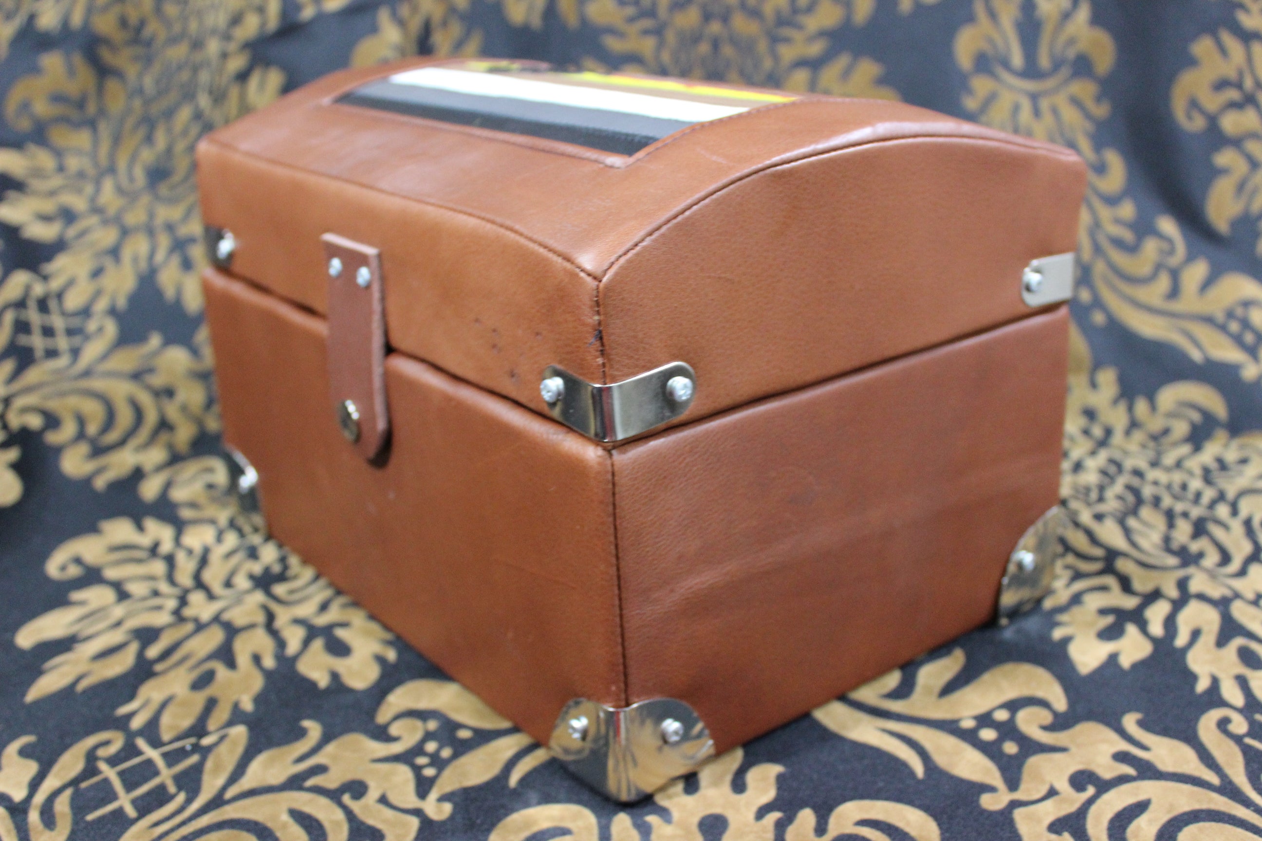 Leather Bound Treasure Chest (Bear Pride Flag)