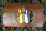 Leather Bound Treasure Chest (Bear Pride Flag Paw)