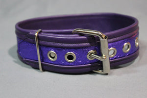 Locking Two-Tone Collar - Recessed Stripe Construction