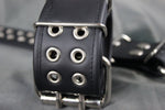 Single Color Leather Armband (2")