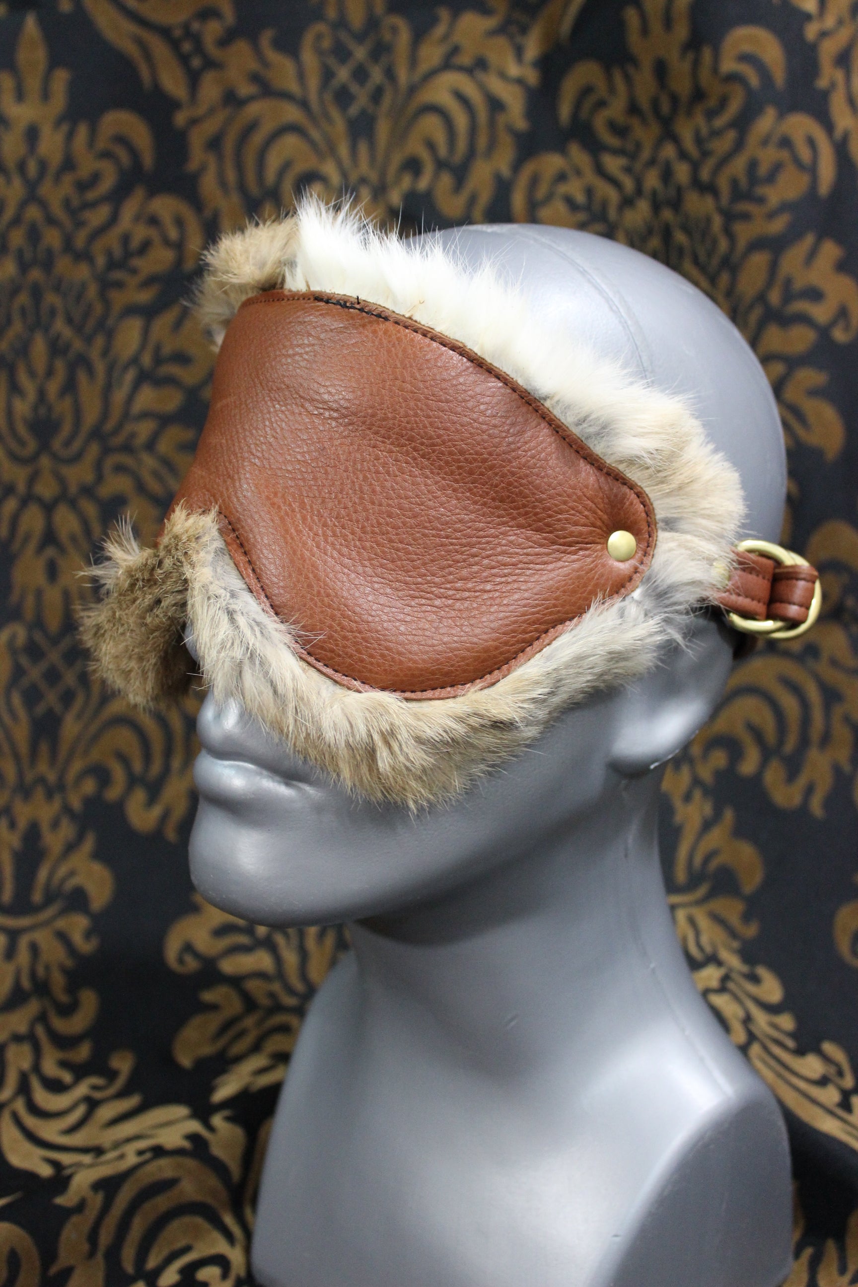 Fur-Lined Blindfold