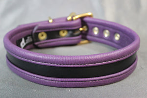 Two-Tone Collar - Recessed Stripe Construction