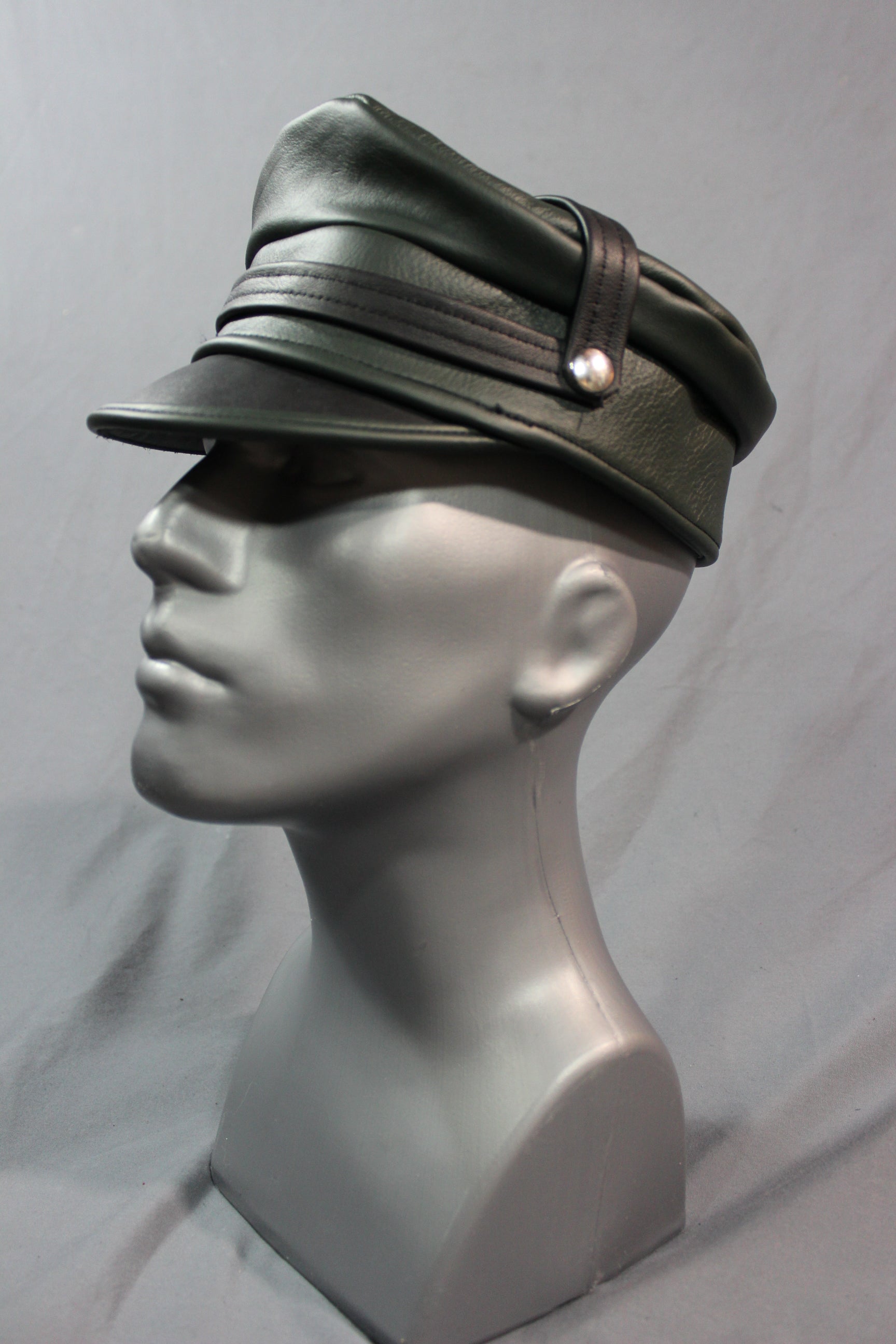 Leather Muir Cap