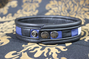 Leather Pride Flag Leather Armband