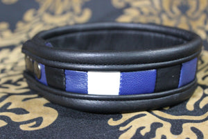 Leather Pride Flag Leather Armband