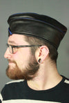 Leather Garrison Cap