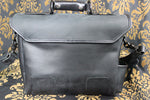 Leather Diplomat Messenger Bag