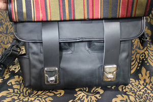 Leather Diplomat Messenger Bag