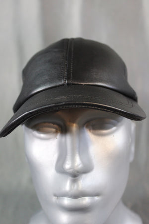 OnF Leather Baseball Cap