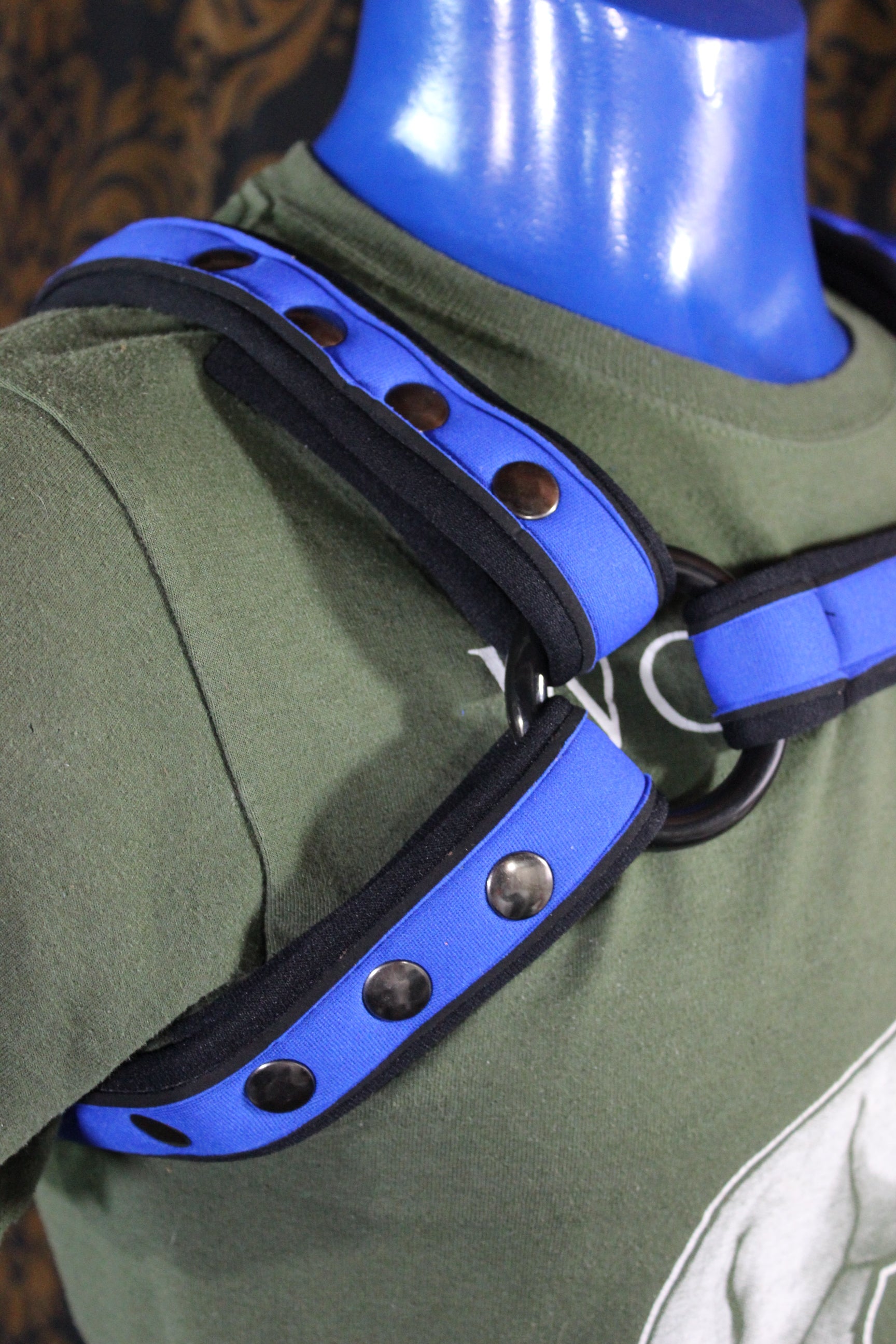 Neoprene Two-Toned Bulldog Harness