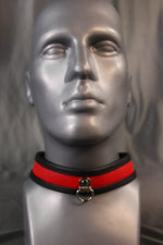 Two-Tone Collar - Recessed Stripe Construction