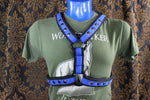 Neoprene Two-Toned Extended X Harness