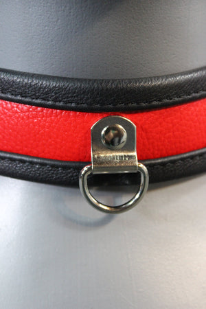 Two-Tone Collar - Recessed Stripe Construction