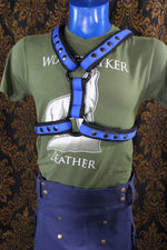 Neoprene Two-Toned Extended X Harness