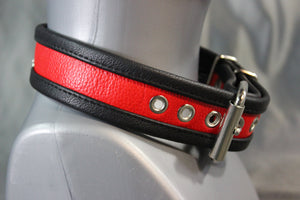 Two-Tone Collar - Recessed Stripe Construction