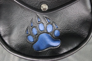 Leather Sporran with Bear Paw