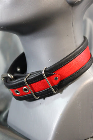 Two-Tone Collar - Recessed Stripe Construction