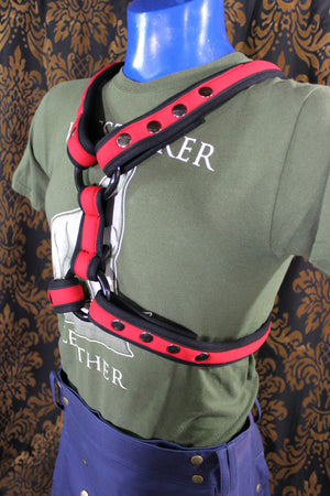 Neoprene Two-Toned Extended X Harness