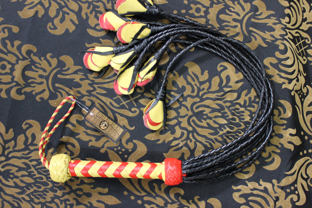 "Kiss of the Rose" Floggers by The Otter and The Fox