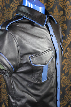 Formal Leather Dress Shirt