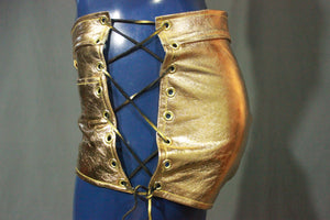 Lascivious's Golden Bolero & Booty Shorts