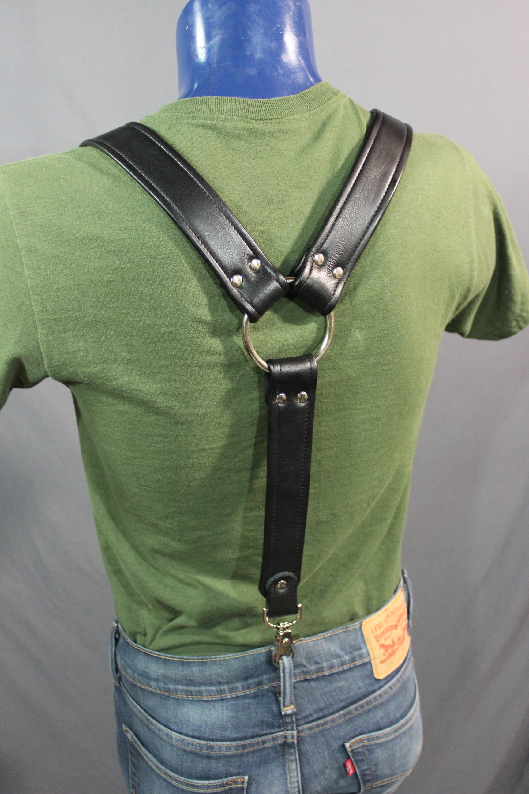 Classic Leather Suspenders