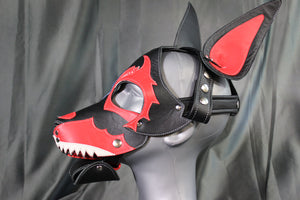 "Venom" Pup Hood