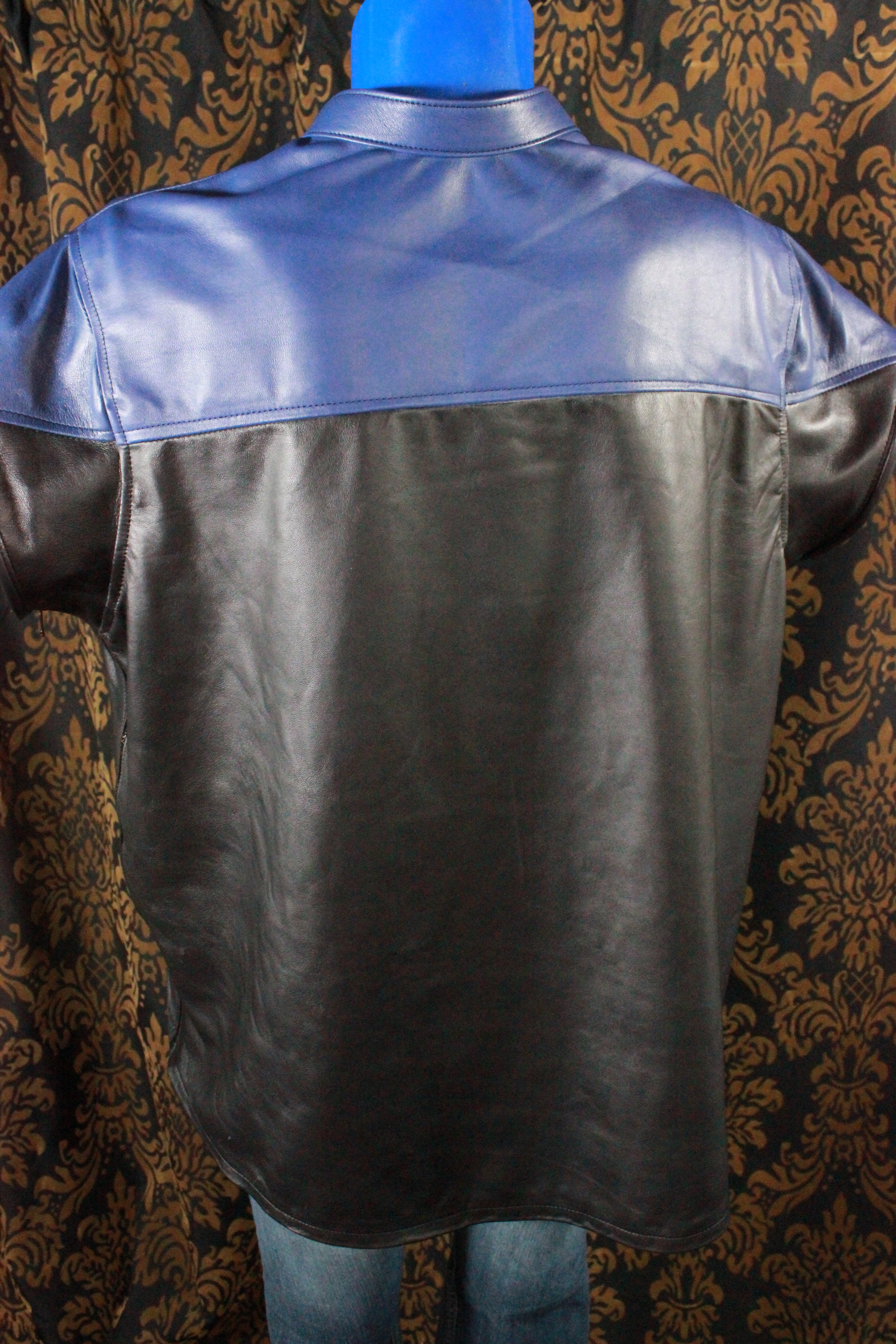 "Trek" Style Leather Shirt