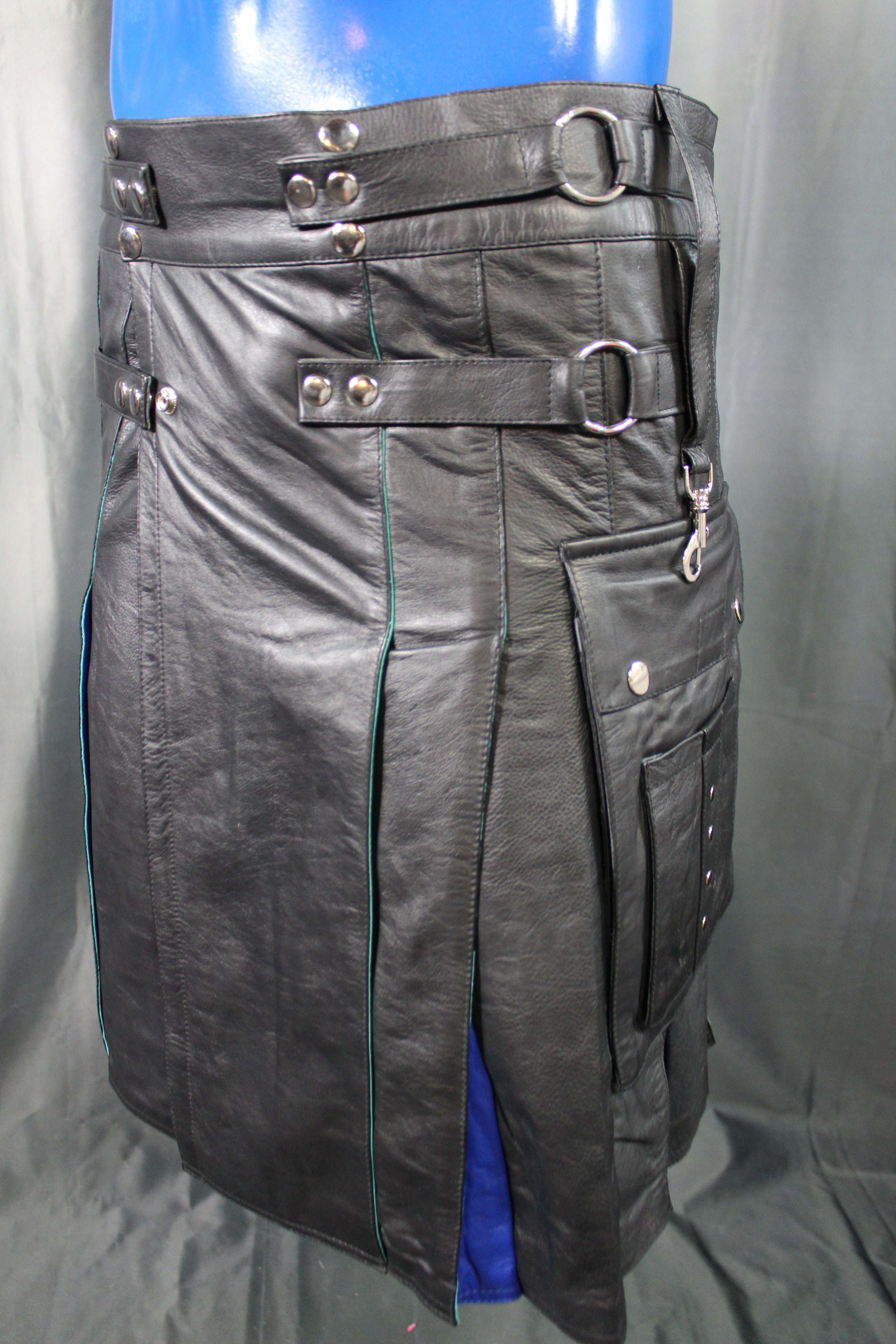 Otter and Fox Leather Kilts