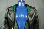 Our Leather Tailcoat in Forrest Green and Pure Silk!