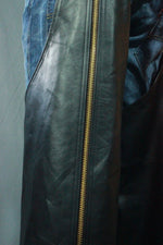 Chaparreras de cuero de colores