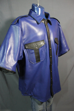 Formal Leather Dress Shirt