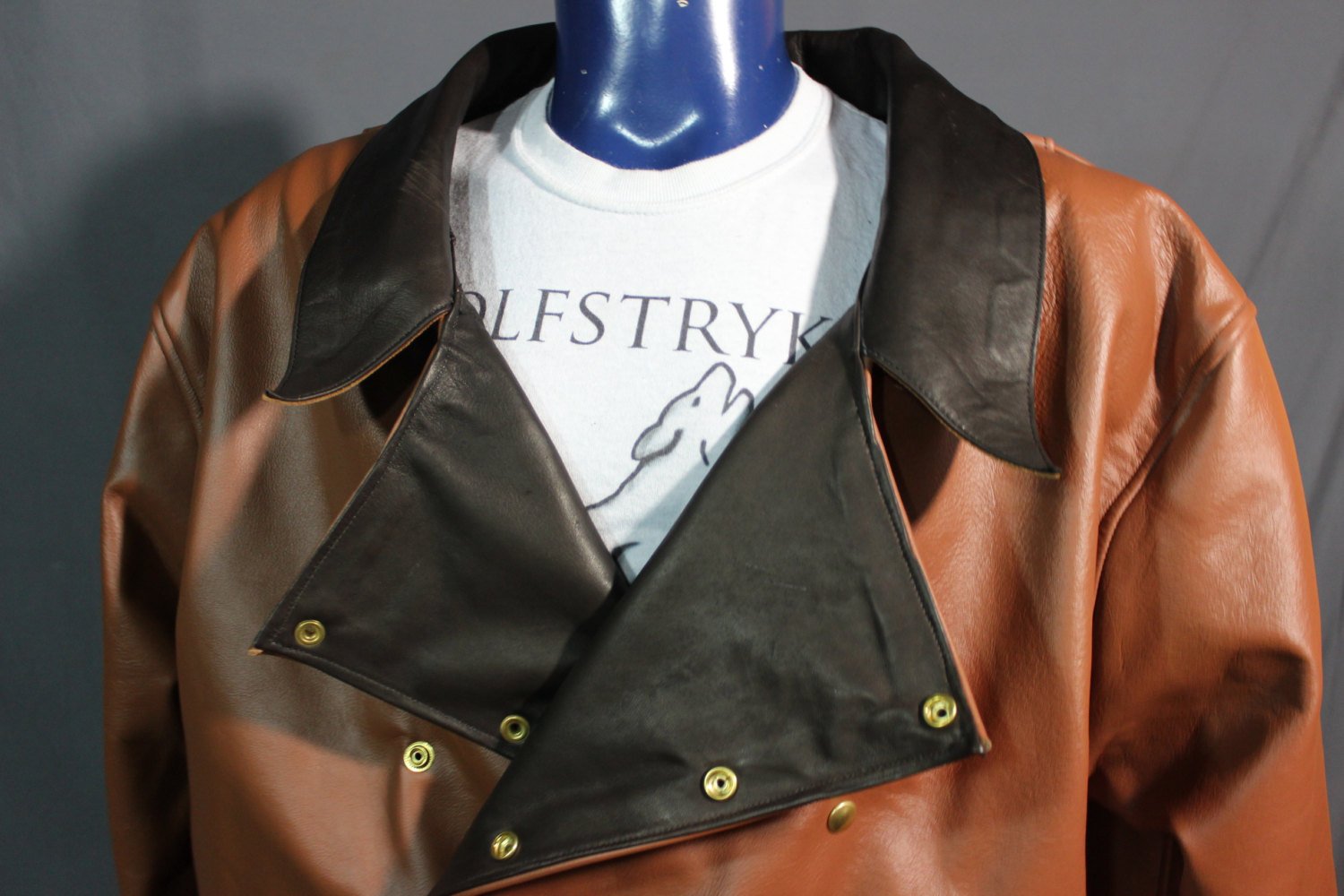 Sir Tom Matt's Collection - Our Biker Jacket in Steampunk Leathers