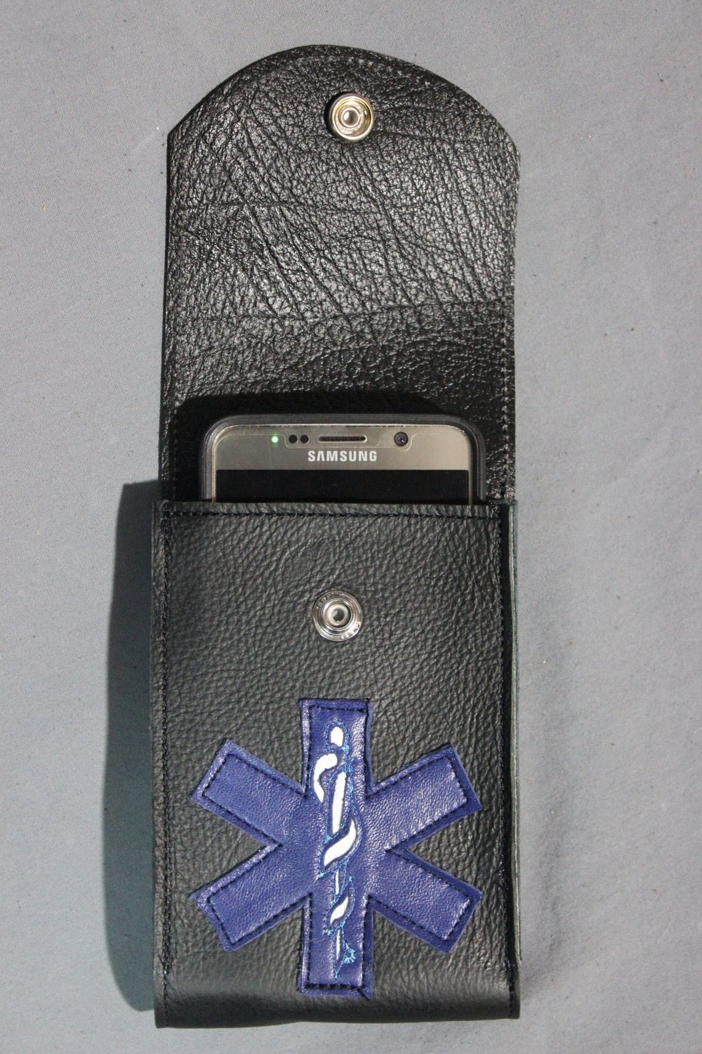 Paramedic Seal Leather Cellphone Case