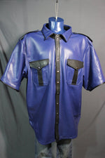 Sir Tom Matt's Collection - Leather Dress Shirt