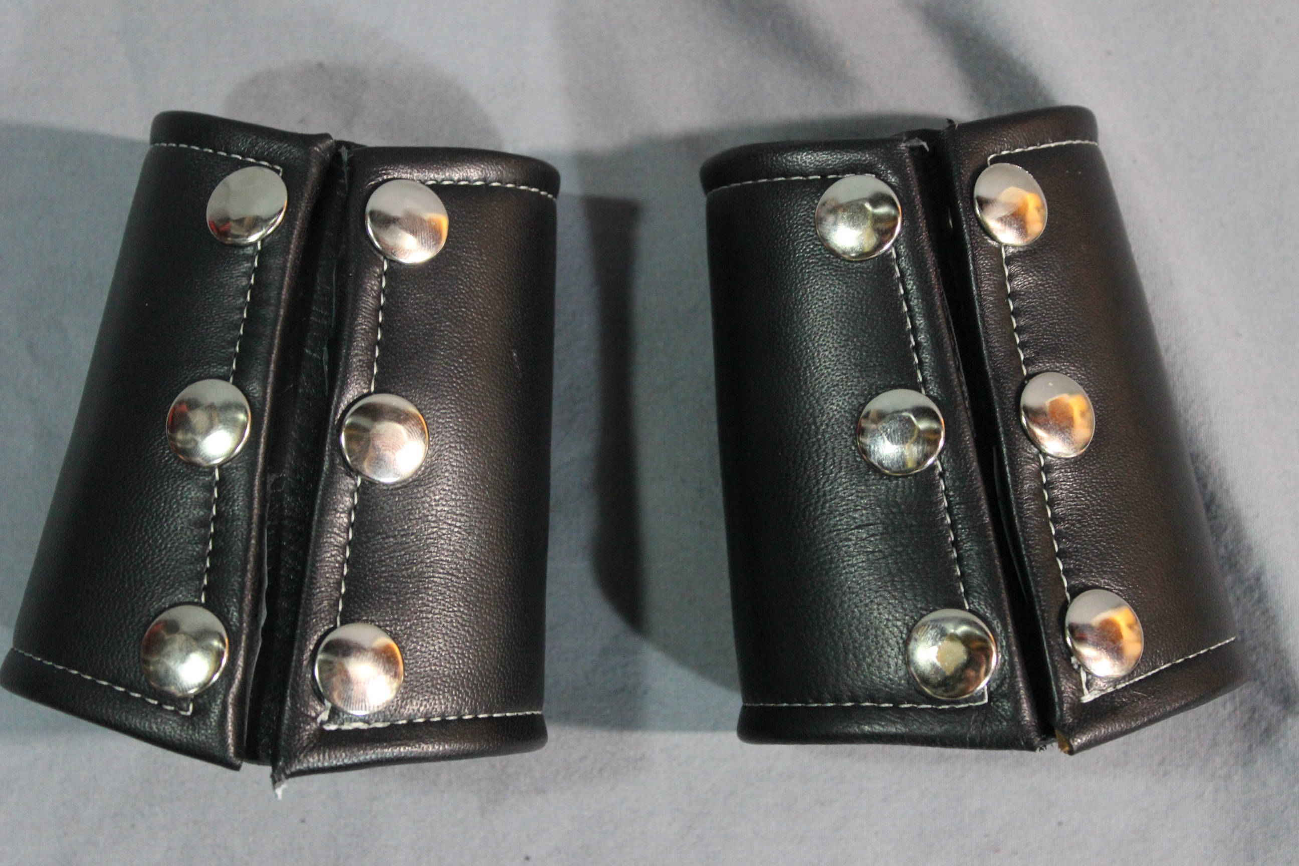 Wrist Bracer with Military Insignia - PAIR of Bracers.