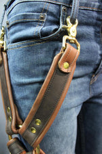 Arnés de pierna de dos tonos